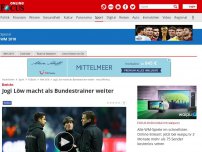 Bild zum Artikel: Bericht - Jogi Löw macht als Bundestrainer weiter