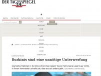 Bild zum Artikel: Burkinis sind eine unnötige Unterwerfung