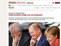 Bild zum Artikel: Durchbruch in Flüchtlingsdebatte: Große Koalition einigt sich auf Asylpaket