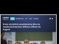 Bild zum Artikel: Erste christlich-muslimische Kita öffnet in Niedersachsen