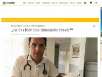 Bild zum Artikel: Messerattacke bei Arzt in Mönchengladbach
: „Ist das hier eine islamische Praxis?“