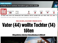 Bild zum Artikel: Weil sie den „falschen“ Freund hatte - Vater wollte Tochter (14) töten