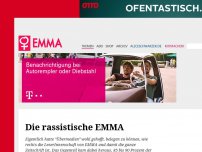 Bild zum Artikel: Die rassistische EMMA