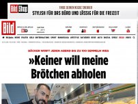 Bild zum Artikel: Bäcker verzweifelt - »Keiner will meine Brötchen-Spenden abholen