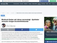 Bild zum Artikel: Blutdruck-Senker seit Jahren verunreinigt - Apotheker vermuten riesigen Arzneimittelskandal