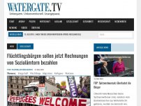 Bild zum Artikel: Flüchtlingsbürgen sollen jetzt Rechnungen von Sozialämtern bezahlen