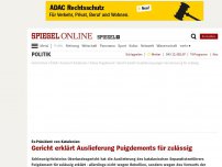 Bild zum Artikel: Ex-Präsident von Katalonien: Gericht erklärt Auslieferung Puigdemonts für zulässig