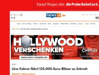 Bild zum Artikel: Lkw-Fahrer fährt 125.000 Euro-Blitzer zu Schrott