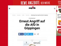 Bild zum Artikel: Erneut Angriff auf die AfD