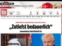 Bild zum Artikel: Innenminister - Seehofer lehnt Rücktritt ab