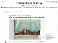 Bild zum Artikel: 'Die Zeit' über Seenotrettung: Menschenwürde steht nicht im Konjunktiv