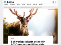 Bild zum Artikel: Schweden schafft seine für 2030 gesetzten Klimaziele vielleicht schon dieses Jahr