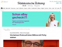 Bild zum Artikel: Eklat um Preisvergabe: Um keinen Preis auf einer Bühne mit Tichy stehen