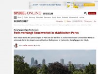 Bild zum Artikel: Kampf gegen Zigarettenkonsum: Paris verhängt Rauchverbot in städtischen Parks