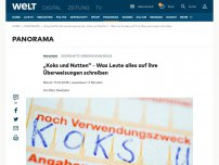 Bild zum Artikel: „Koks und Nutten“ – Was Leute alles auf ihre Überweisungen schreiben