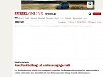 Bild zum Artikel: Urteil in Karlsruhe: Rundfunkbeitrag ist verfassungsgemäß