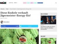 Bild zum Artikel: Diese Eisdiele verkauft Jägermeister-Energy-Eis!