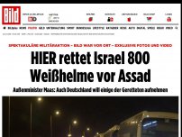 Bild zum Artikel: Syrische Lebensretter - Israel rettet 800 White Helmets aus Syrien!