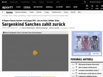 Bild zum Artikel: Plötzlich Hoffnungsträger: Sorgenkind Sanches zahlt zurück