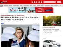 Bild zum Artikel: Verteidigungsexperte warnt vor 'Söldnertruppe' - Bundeswehr denkt darüber nach, Ausländer als Soldaten aufzunehmen