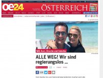 Bild zum Artikel: ALLE WEG! Wir sind regierungslos ...