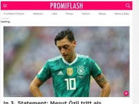 Bild zum Artikel: In 3. Statement: Mesut Özil tritt als Nationalspieler zurück