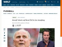 Bild zum Artikel: Hoeneß’ Attacke auf Mesut Özil ist eine Anmaßung