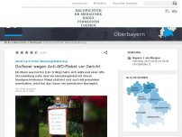 Bild zum Artikel: Streit nach freier Meinungsäußerung: Dorfener wegen Anti-AfD-Plakat vor Gericht