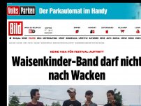 Bild zum Artikel: Keine Visa für Festival - Waisenkinder-Band darf nicht nach Wacken