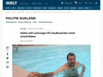 Bild zum Artikel: Italien will Leistungen für Asylbewerber stark einschränken