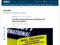 Bild zum Artikel: „Unendlich starke Schmerzen, die Mädchen sind meist nicht betäubt“