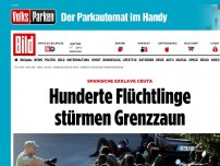 Bild zum Artikel: Exklave in nordafrika - Hunderte Flüchtlinge stürmen spanische Stadt