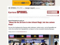 Bild zum Artikel: Ryanair-Flugbegleiterin packt aus: 'Wenn ihr für 20 Euro in den Urlaub fliegt, hat das seinen Preis'