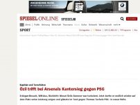 Bild zum Artikel: Arsenal-Kapitän und Torschütze: Özil führt Arsenal zu Kantersieg gegen PSG