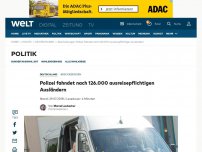 Bild zum Artikel: Polizei fahndet nach 126.000 ausreisepflichtigen Ausländern