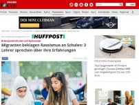 Bild zum Artikel: Brennpunktschulen und Gymnasien - Migranten klagen über Rassismus an Schulen: Drei Lehrer berichten, wie es wirklich ist