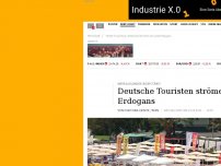 Bild zum Artikel: Deutsche Touristen strömen ins Land Erdogans