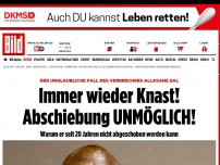 Bild zum Artikel: Verbrecher Allasane Sal - Immer wieder Knast! Abschiebung UNMÖGLICH!