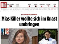 Bild zum Artikel: Mit Rasierklinge - Mias Killer wollte sich im Knast umbringen