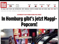 Bild zum Artikel: Schmeckt oder kann weg? - In Homburg gibt’s jetzt Maggi-Popcorn!
