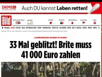 Bild zum Artikel: Lamborghini-Raser in Dubai - 33 Mal geblitzt! Brite muss 41 000 Euro zahlen