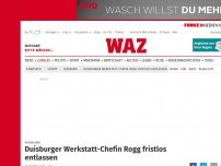 Bild zum Artikel: Kündigung: Duisburger Werkstatt-Chefin Rogg fristlos gekündigt