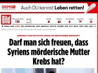 Bild zum Artikel: Assads Frau Asma hat Brustkrebs - Darf ich mich freuen, dass Syriens mörderische Mutter Krebs hat?