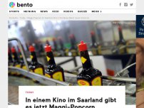 Bild zum Artikel: In einem Kino im Saarland gibt es jetzt Maggi-Popcorn