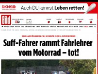 Bild zum Artikel: Schülerin (16) wich aus - Suff-Fahrer rast  Fahrlehrer tot