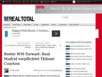 Bild zum Artikel: Bester WM-Torwart: Real Madrid verpflichtet Thibaut Courtois