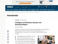 Bild zum Artikel: Schlägerei mit Macheten, Messern und Baseballschlägern