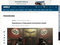 Bild zum Artikel: Hakenkreuze in Videospielen sind ab jetzt erlaubt