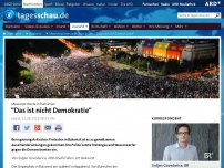 Bild zum Artikel: Massenproteste in Rumänien: 'Das ist nicht Demokratie'