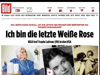 Bild zum Artikel: BILD traf Traute Lafrenz - Ich bin die letzte Weiße Rose